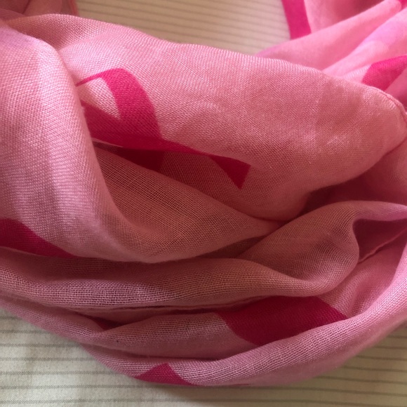 Pink Ribbon Scarf - Picture 2 of 2
